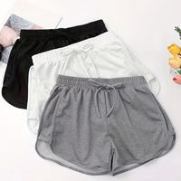 conjunto de 3 piezas de pantalones cortos deportivos con cordon ajustable cintura elastica y estilo casual de delfin ropa para mujer