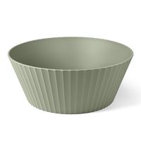 ensaladera de polipropileno verde mate diam 30cm