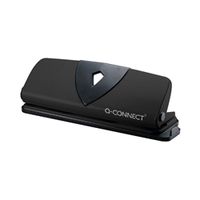 q-connect 4 hole punch black kf01238