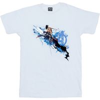 marvel camiseta manga larga bi362 para mujer