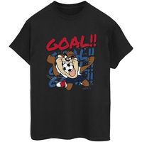 dessins animes camiseta manga larga goal goal goal para mujer