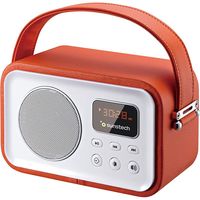 sunstech rpbt450or radio portatil naranja