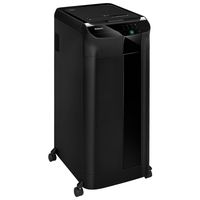 fellowes automax 550c - destructora de papel corte en particulas destruye hasta 14 hojas con autoalimentacion papelera de 83 litros