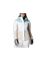 chaqueta de esqui y snow columbia rosie runr insulated white muje