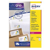 avery addressing labels 16 per sheet white 8000 labels - l7162-500