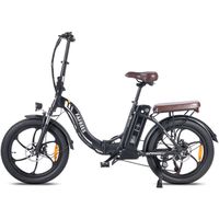 fafrees f20 pro bicicleta electrica e-bike 250w autonomia 80km con frenos de disco negro