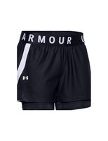 pantalones cortos under armour play up 2-in-1 mujer black