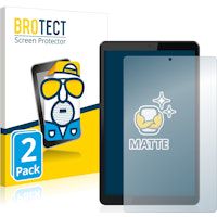 brotect protector pantalla anti-reflejos compatible con lenovo tab m8 2 unidades pelicula mate anti-huellas