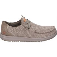 skechers zapatos bajos 210726-brn para hombre