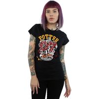 harry potter camiseta manga larga gryffindor seeker para mujer