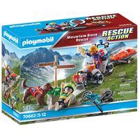 playmobil mountain biker rescue 70662