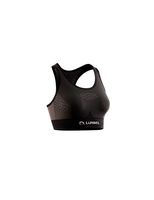 sujetador deportivo de trail lurbel cristallo bra mujer gris