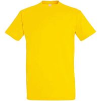 sols camiseta imperial camiseta color amarillo-100 algodon para mujer