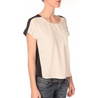 vero moda blusa top felina 10074109 noirblanc para mujer