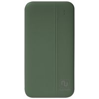 nubbeh twister powerbank 10000mah usb-ausb-c qc verde