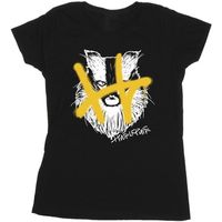 harry potter camiseta manga larga hufflepuff para mujer