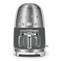 smeg dcf02sseu cafetera de goteo 14l 1050w plata