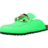 yellow zuecos clog para mujer