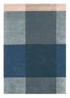 alfombra lana y viscosa ted barker plaid-gris 804 170x240cm