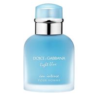 dolce  gabbana light blue pour homme eau intense - 200 ml eau de parfum perfumes hombre