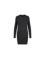 vestido vero moda doffy o-neck black mujer