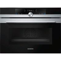 siemens iq700 cm633gbs1 horno compacto multifuncion con microondas 45l acero inoxidable