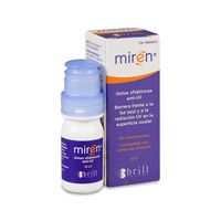 miren gotas oftalmicas anti-uv 10 ml brill pharma