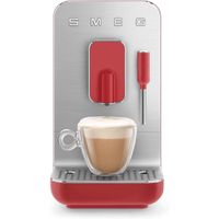 smeg bcc02rdmeu cafetera espresso superautomatica con vaporizador 19 bares roja