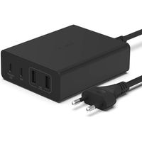 belkin boostcharge pro estacion de carga usb gan de 108 w negro