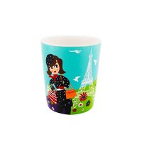 taza expreso  azul porcelana  5 x 0 x 6 cm