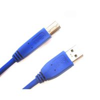 jjcables cable usb-a a usb-b machomacho 2m azul