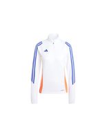 sudadera de futbol adidas tiro24 training mujer blanco