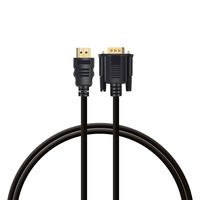 pccom essential cable hdmi a vga de 18m negro