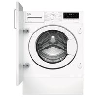 beko witv 8612 xw0r lavadora integrable de carga frontal 8kg c