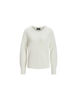 jersey jack and jones mila twist knit snow mujer white