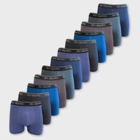 don algodon  pack de 12 boxers para hombre  6 colores  suaves y transpirables  95 algodon