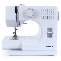 prixton p115 maquina de coser 14 puntadas 2 velocidades blanca