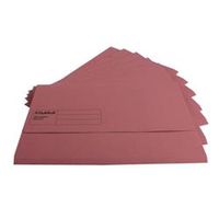 guildhall document wallet foolscap pink 50 pack