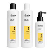 trial kit sistema 1 - nioxin - sistema 1 champu 150 ml  sistema 1 acondicionador 150 ml  sistema 1 scalp treatment 50 ml