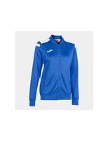 chaqueta de futbol joma championship vi mujer royal blanco