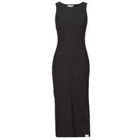 calvin klein jeans vestido largo seaming long rib dress para mujer