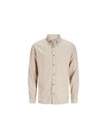 camisa jack  jones classic melange hombre oatmeal