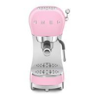 cafetera express - smeg ecf02pkeu rosa