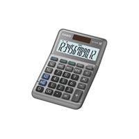 casio ms-120fm 12 digit desk calculator grey ms-120fm-wa