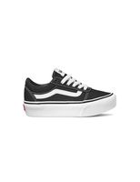 zapatillas vans ward platform girls black