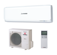 aire acondicionado inverter 1x1 mitsubishi srk25zsx diamond 2150 fg blanco