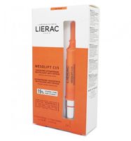 lierac mesolift c15 concentrado revitalizador antifatiga 2 ampollas 15ml