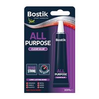 bostik all purpose adhesive 20ml clear 6 pack 30813296