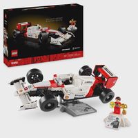 lego 10330 icons mclaren mp44 y ayrton senna minifigura decoracion de escritorio para el hogar y