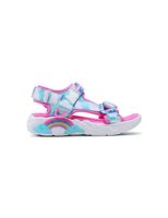 sandalias skechers rainbow racer nina rosa azul